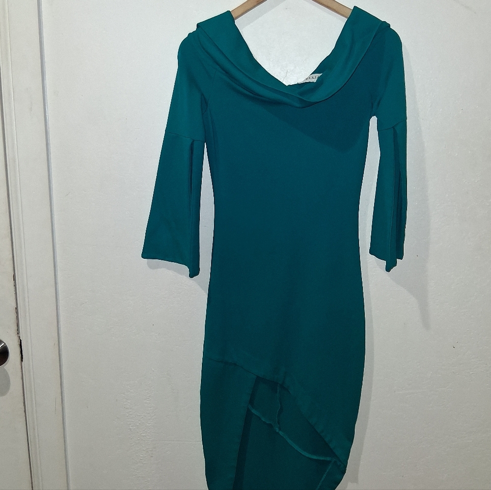 ELLIATT Sparkle Jade Dress - Picture 4 of 10